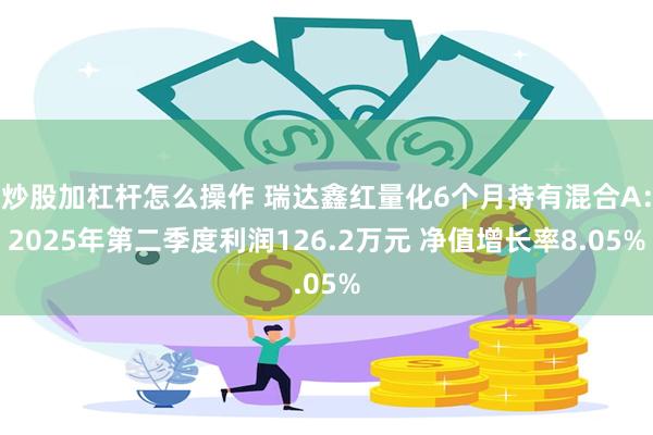 炒股加杠杆怎么操作 瑞达鑫红量化6个月持有混合A：2025年第二季度利润126.2万元 净值增长率8.05%