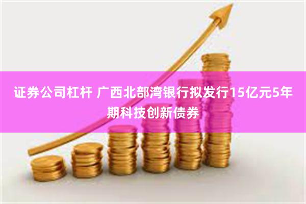 证券公司杠杆 广西北部湾银行拟发行15亿元5年期科技创新债券