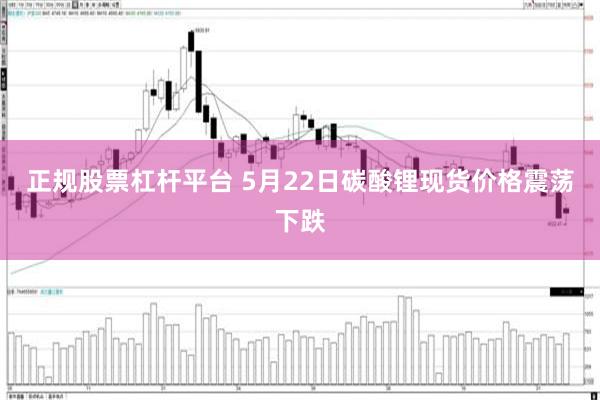 正规股票杠杆平台 5月22日碳酸锂现货价格震荡下跌