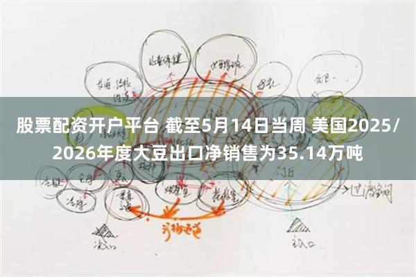 股票配资开户平台 截至5月14日当周 美国2025/2026年度大豆出口净销售为35.14万吨