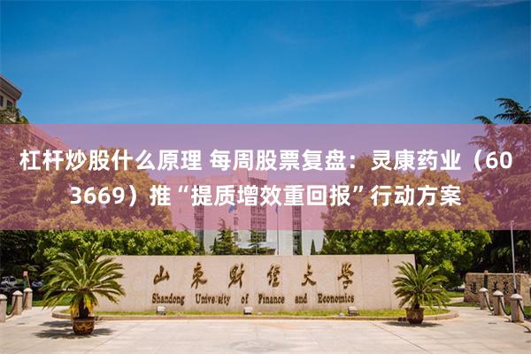 杠杆炒股什么原理 每周股票复盘:灵康药业(603669)推“提质增效重回报”行动方案