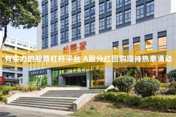 有实力的股票杠杆平台 A股分红回购增持热潮涌动